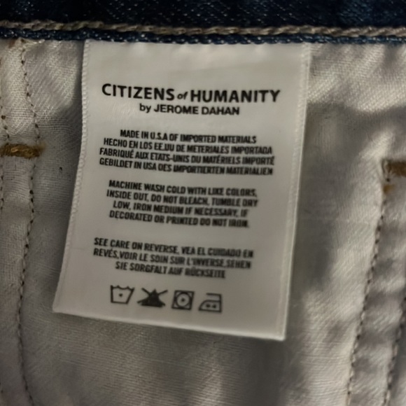 Citizens of Humanity - Dree Crop High Rise Slim Straight Leg. Size 29. - Picture 13 of 14